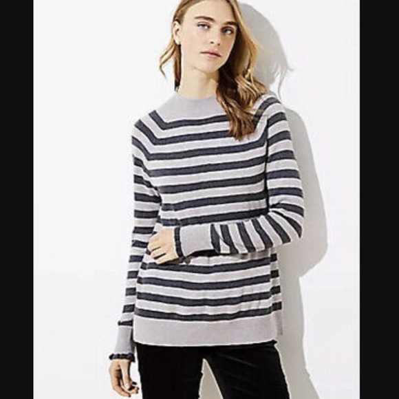Loft Striped Sweater - Picture 2 of 5